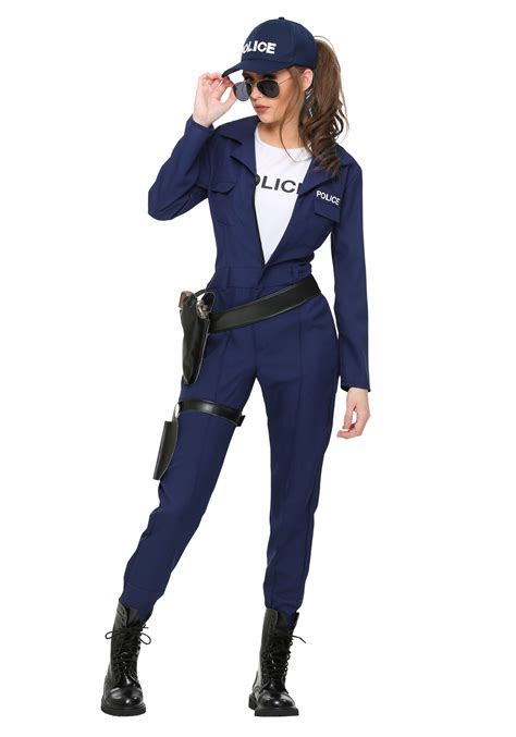 Amazon.com: Female Police Officer Costume